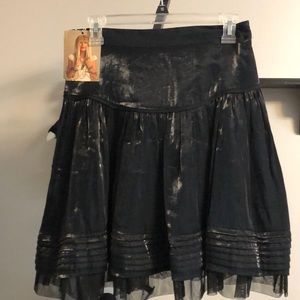Knee length skirt